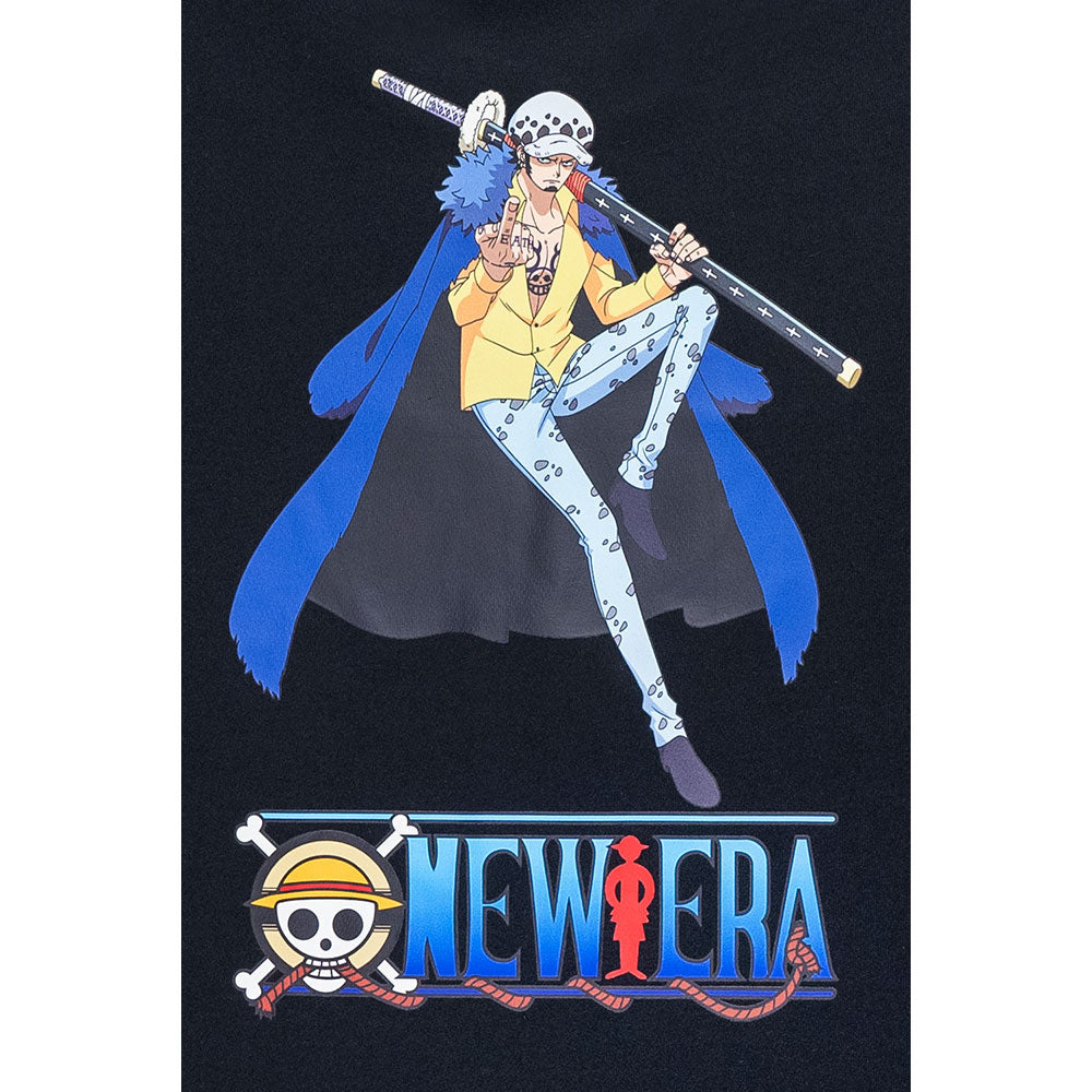 New Era x One Piece Gear 5 Law Black COOLERA Short Sleeve T-Shirt