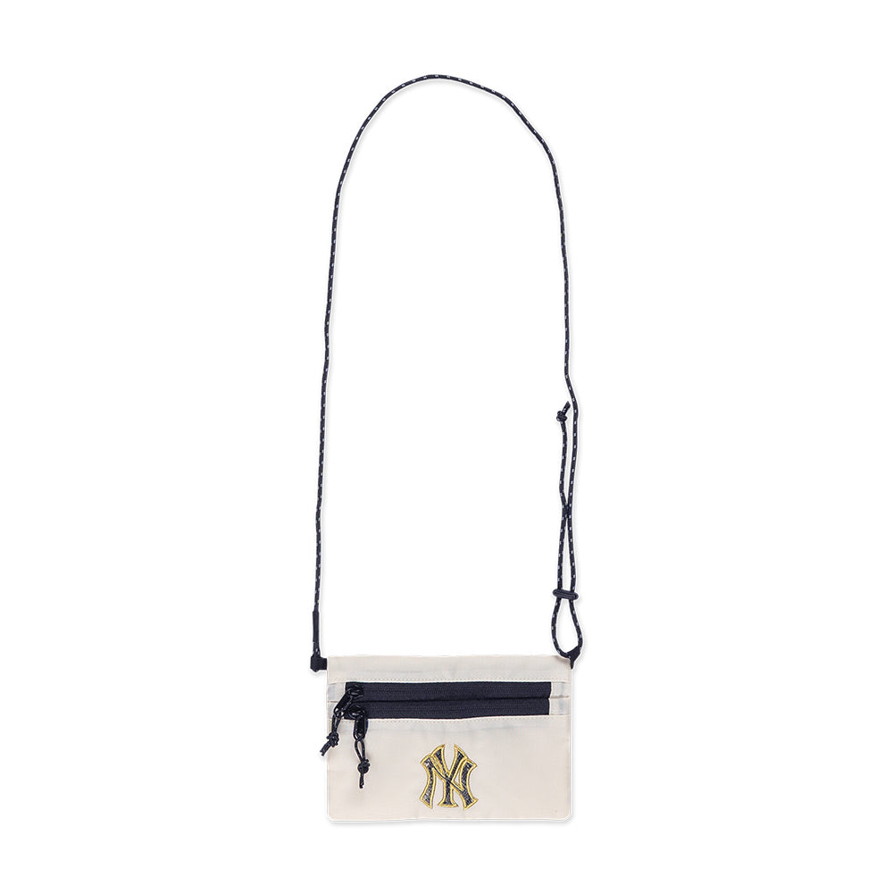 New Era New York Yankees MLB New Era Year of the Snake Chrome White Sacoche Mini Bag
