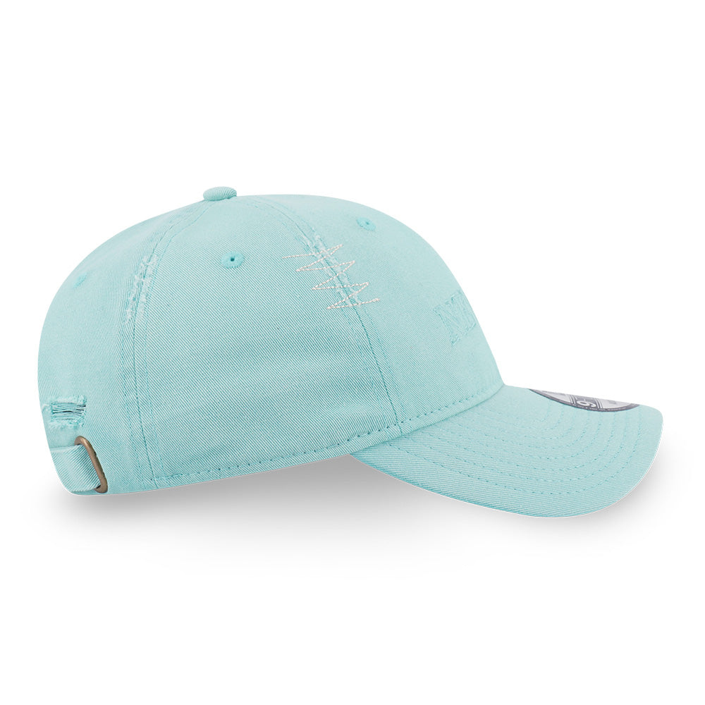 New Era Logo Washed Arctic Teal 9FORTY Unstructured Adjustable Cap
