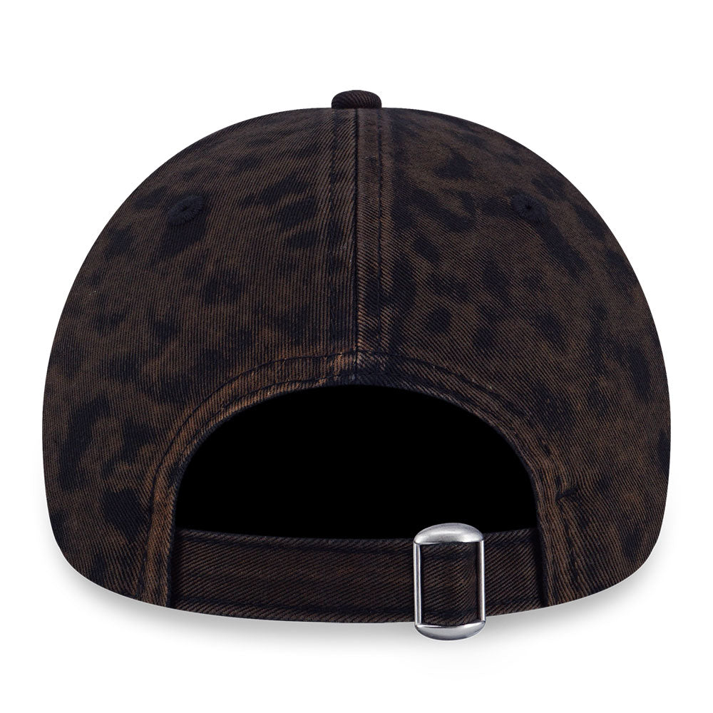 New Era San Antonio Spurs NBA Hand Brush Wash Black 9FORTY Unstructured Adjustable Cap