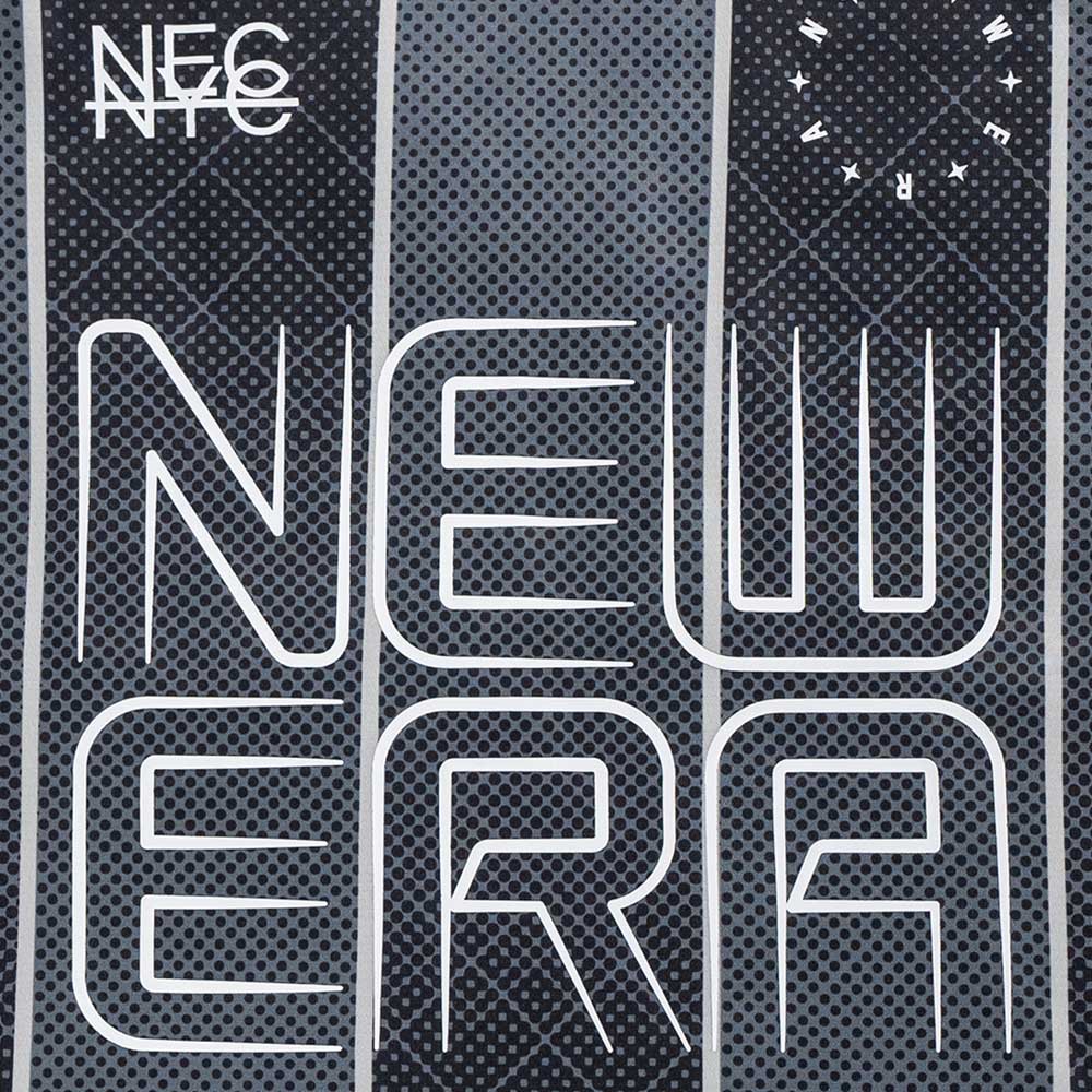 New Era Wordmark City Sport Black Basketball Jersey