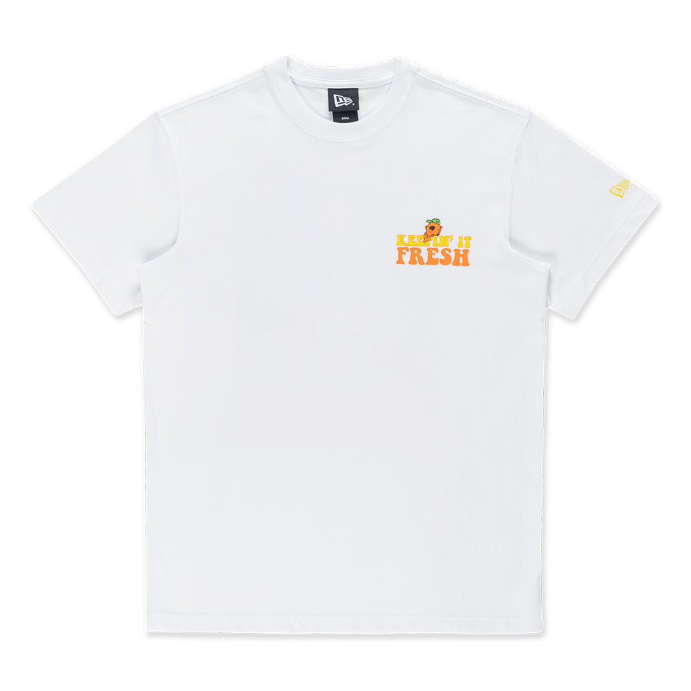 New Era Graphic Fruit White COOLERA Short Sleeve T-Shirt