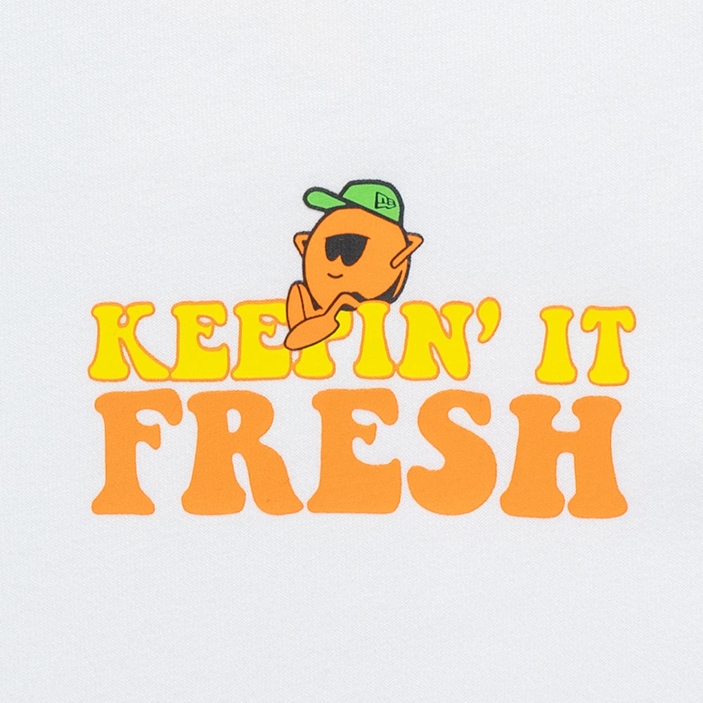 New Era Graphic Fruit White COOLERA Short Sleeve T-Shirt