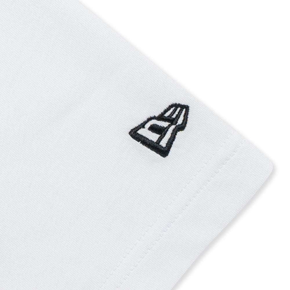 New Era Flag Flame White COOLERA Short Sleeve T-Shirt