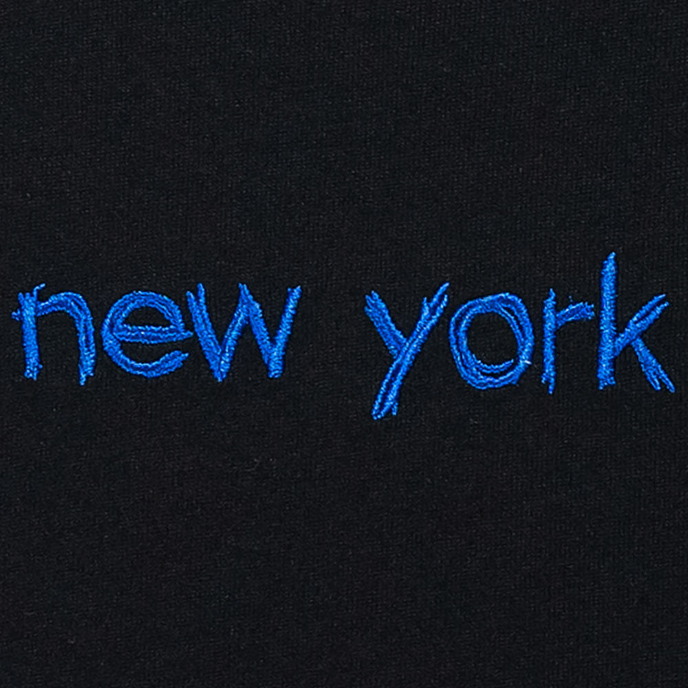 New Era New York Knicks NBA Doodles Black COOLERA Short Sleeve T-Shirt