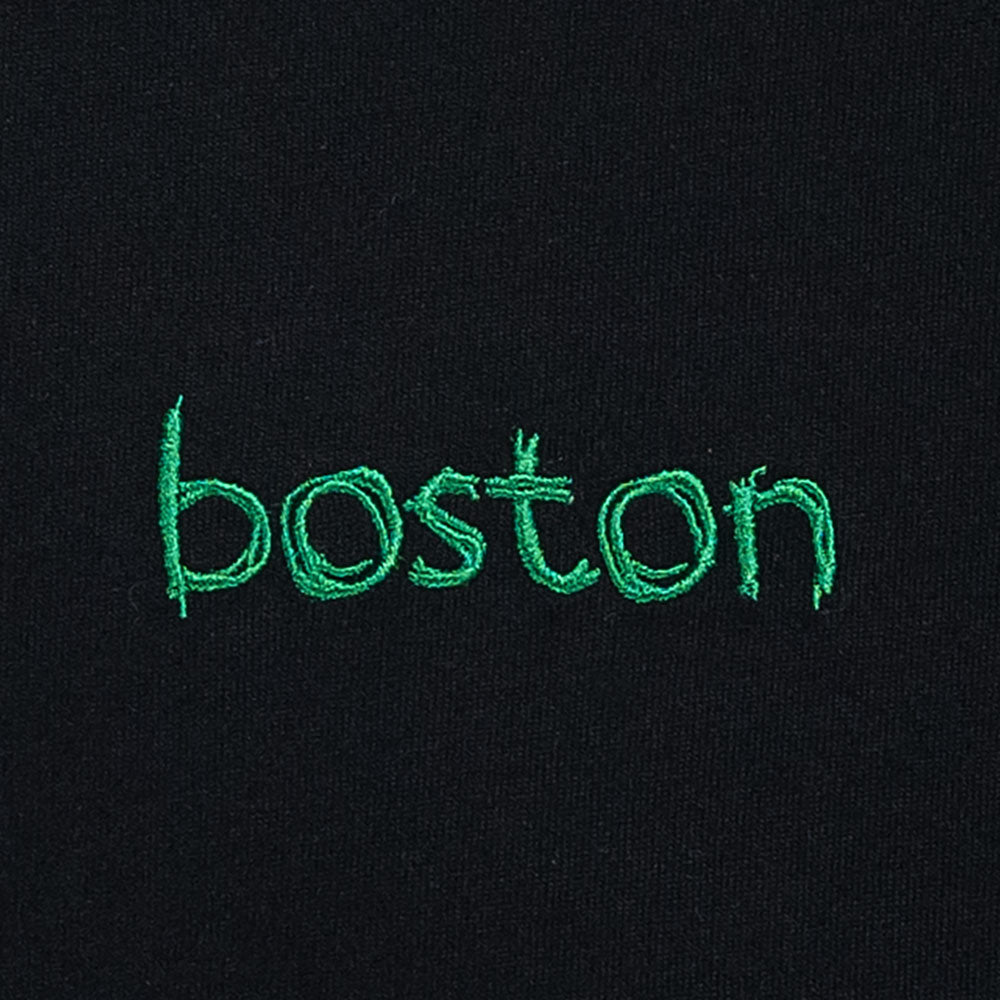 New Era Boston Celtics NBA Doodles Black COOLERA Short Sleeve T-Shirt