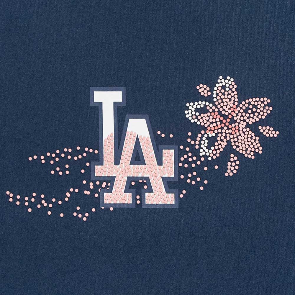 New Era Los Angeles Dodgers MLB Floral Oceanside Blue Short Sleeve T-Shirt