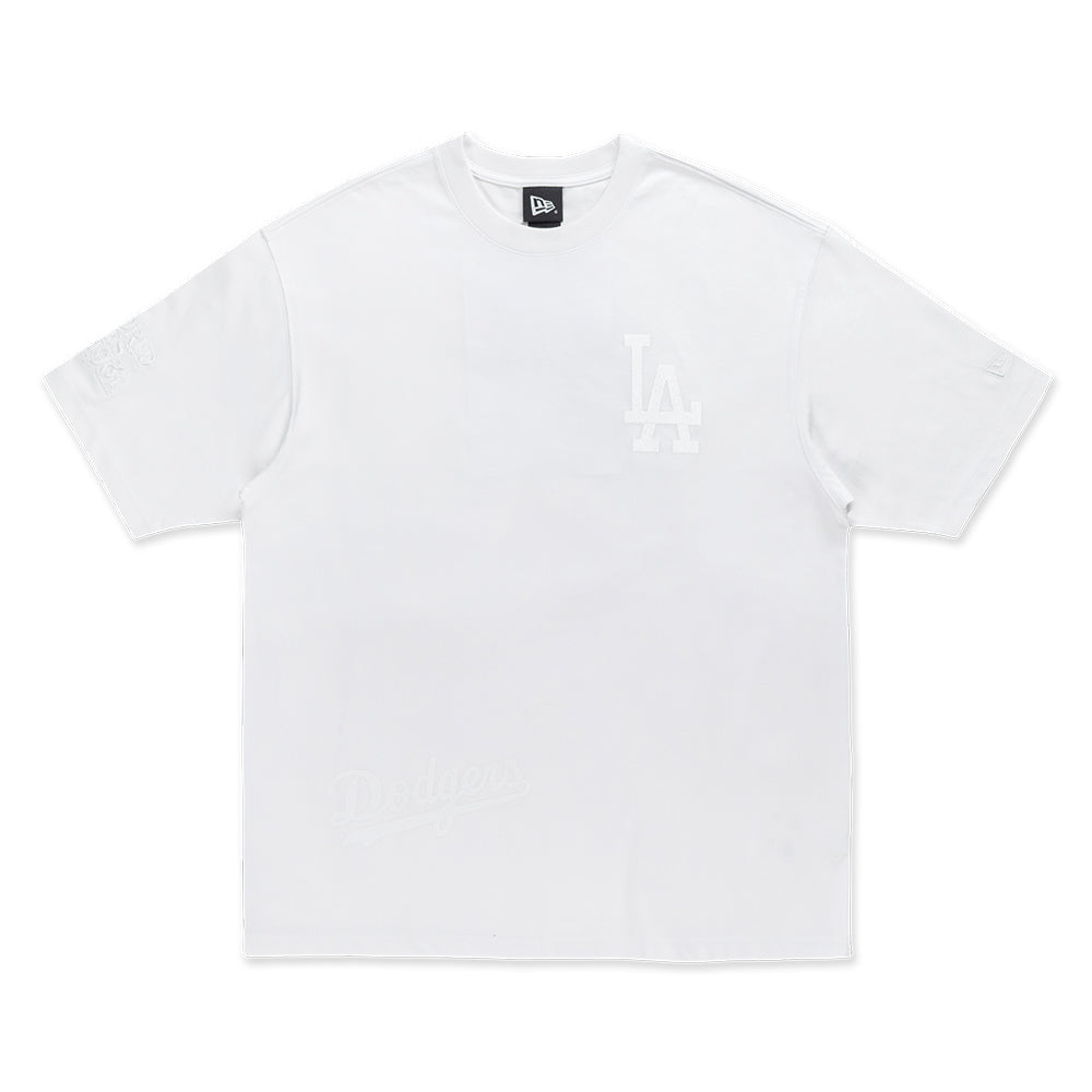 New Era Los Angeles Dodgers MLB Tonal Pack White Oversized Short Sleeve T-Shirt