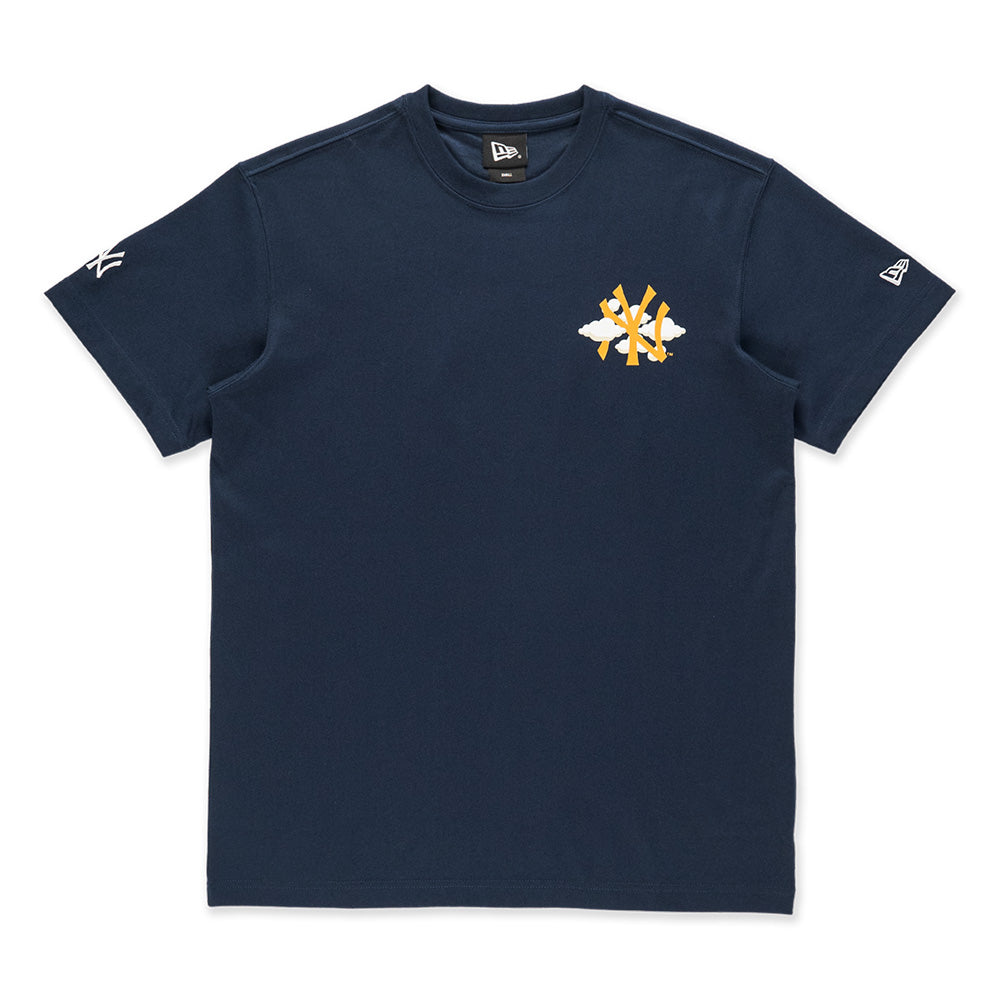 New Era New York Yankees MLB 5950 Pack Cloud Navy COOLERA Short Sleeve T-Shirt