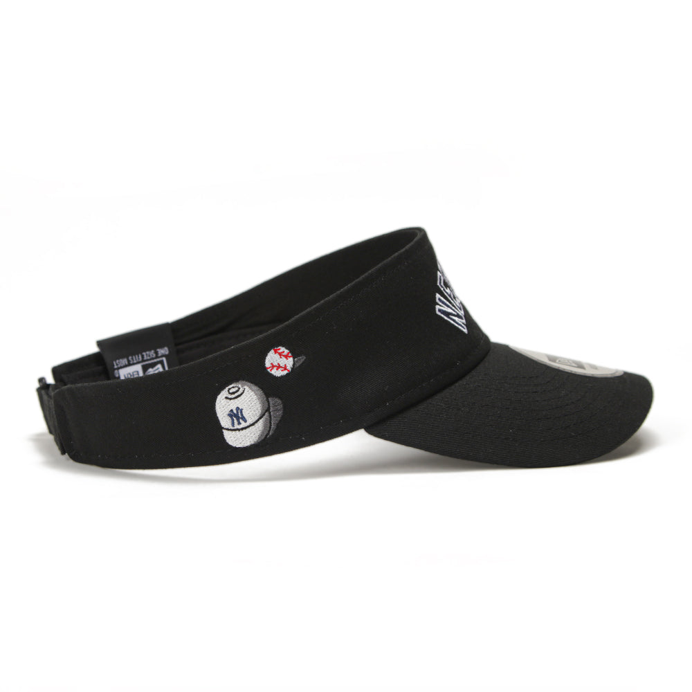 New Era New York Yankees MLB Food Graphic Black Visor Cap