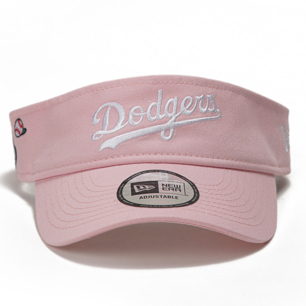 New Era Los Angeles Dodgers MLB Food Graphic Pink VIsor Cap
