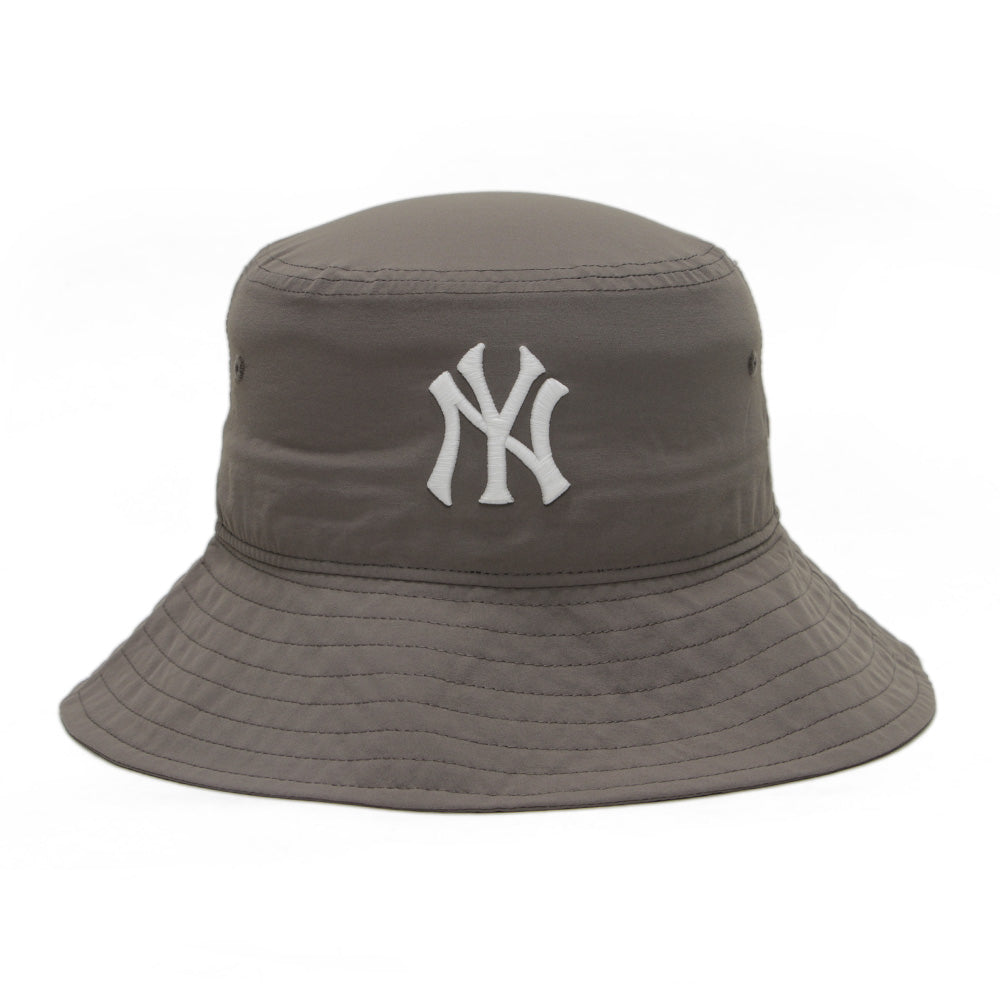 New Era New York Yankees Cool Summer Grey Bucket Hat