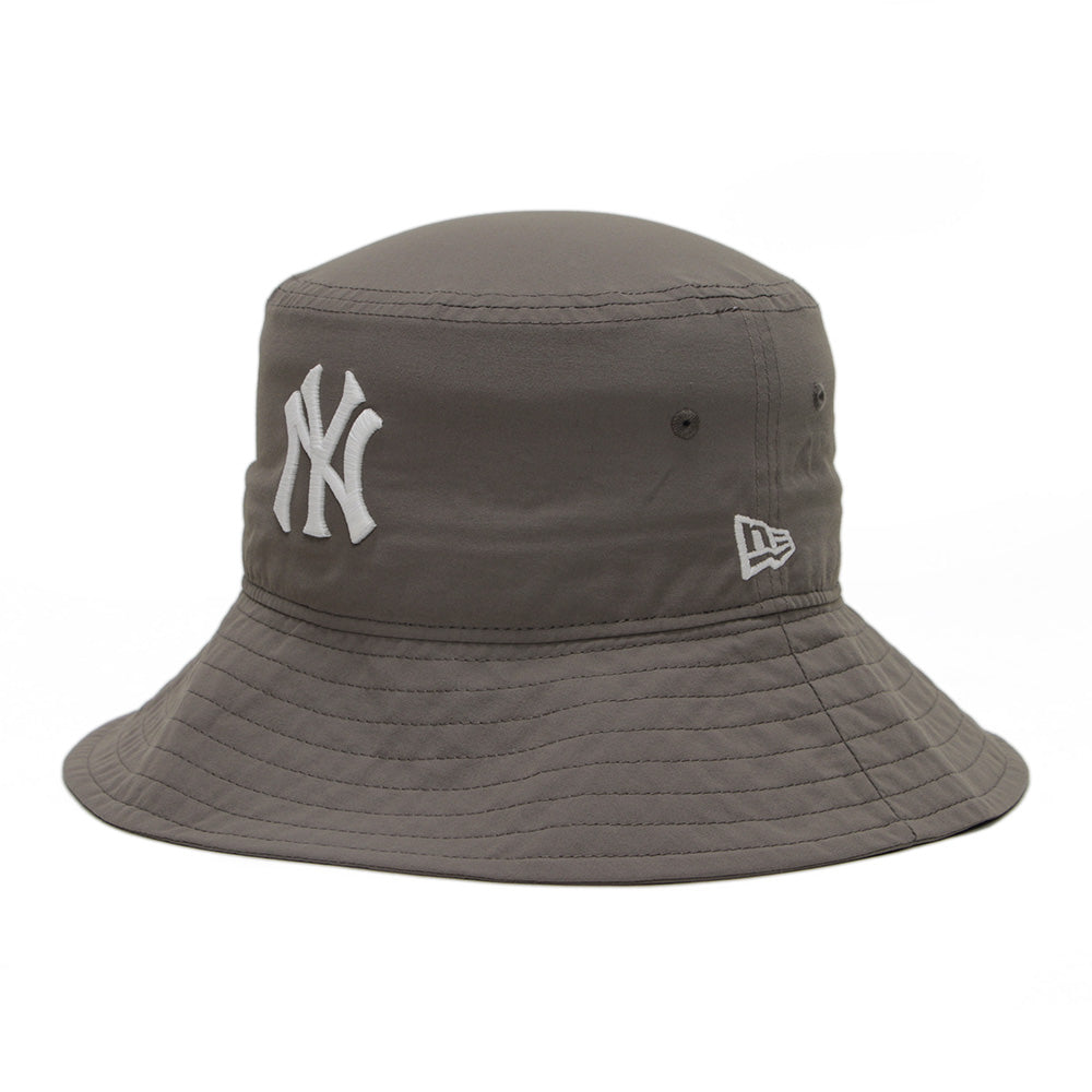 New Era New York Yankees Cool Summer Grey Bucket Hat
