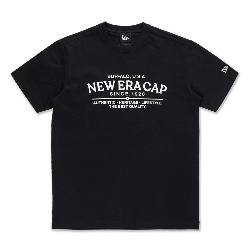 New Era Heritage Graphic Black COOLERA Short Sleeve T-Shirt