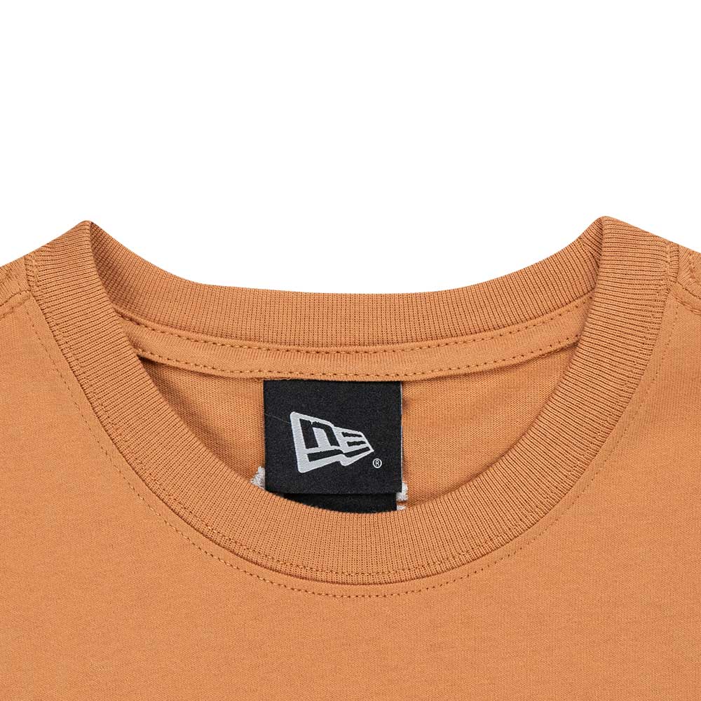 New Era Los Angeles Dodgers MLB Chain Stitching Deep Sand COOLERA Short Sleeve T-shirt