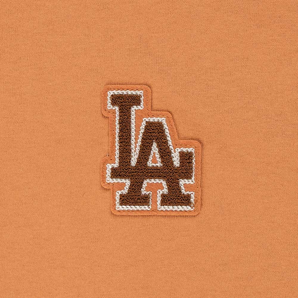 New Era Los Angeles Dodgers MLB Chain Stitching Deep Sand COOLERA Short Sleeve T-shirt