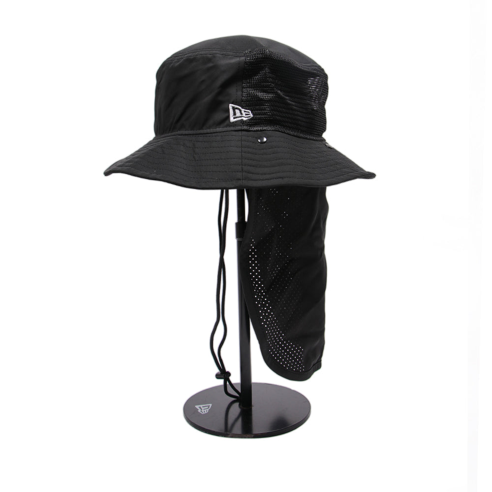 New Era Outdoor Surf Black Sunshade Adventure Bucket Hat