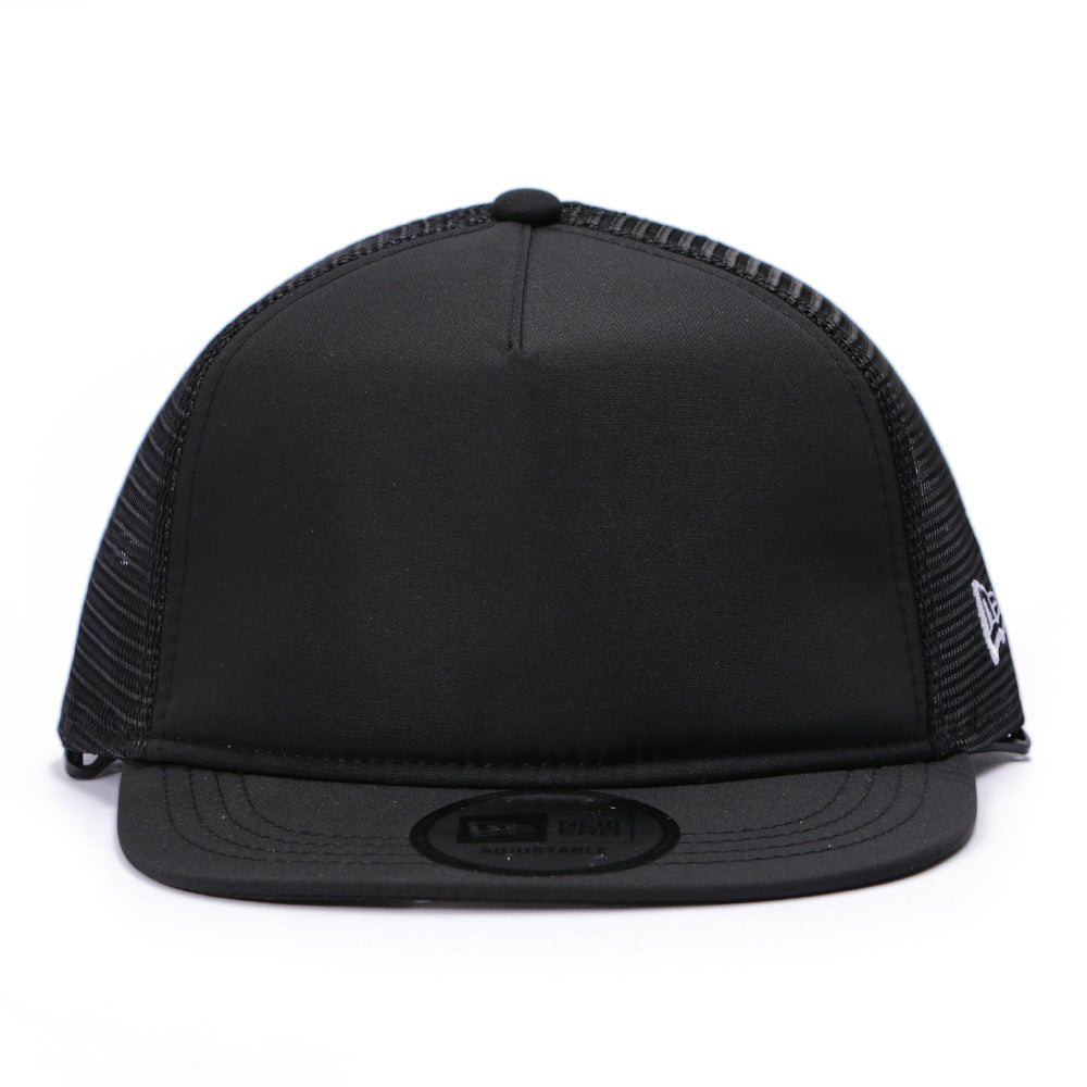 New Era Outdoor Surf Black 9FORTY A-Frame Trucker Snapback Cap