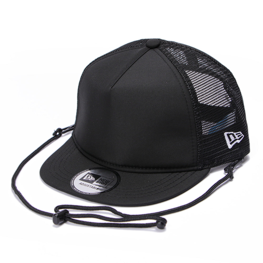 New Era Outdoor Surf Black 9FORTY A-Frame Trucker Snapback Cap