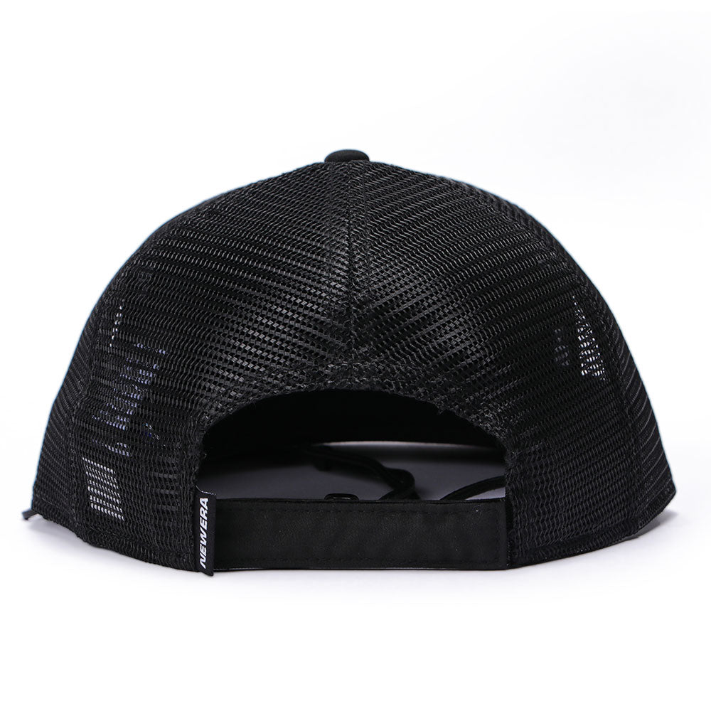 New Era Outdoor Surf Black 9FORTY A-Frame Trucker Snapback Cap