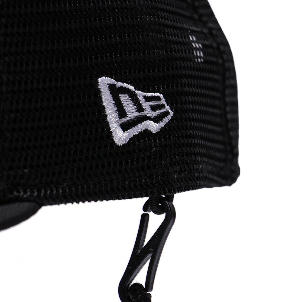 New Era Outdoor Surf Black 9FORTY A-Frame Trucker Snapback Cap