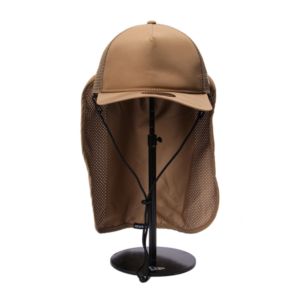 New Era Outdoor Surf Khaki Sunshade 9FORTY A-Frame Trucker Snapback Cap