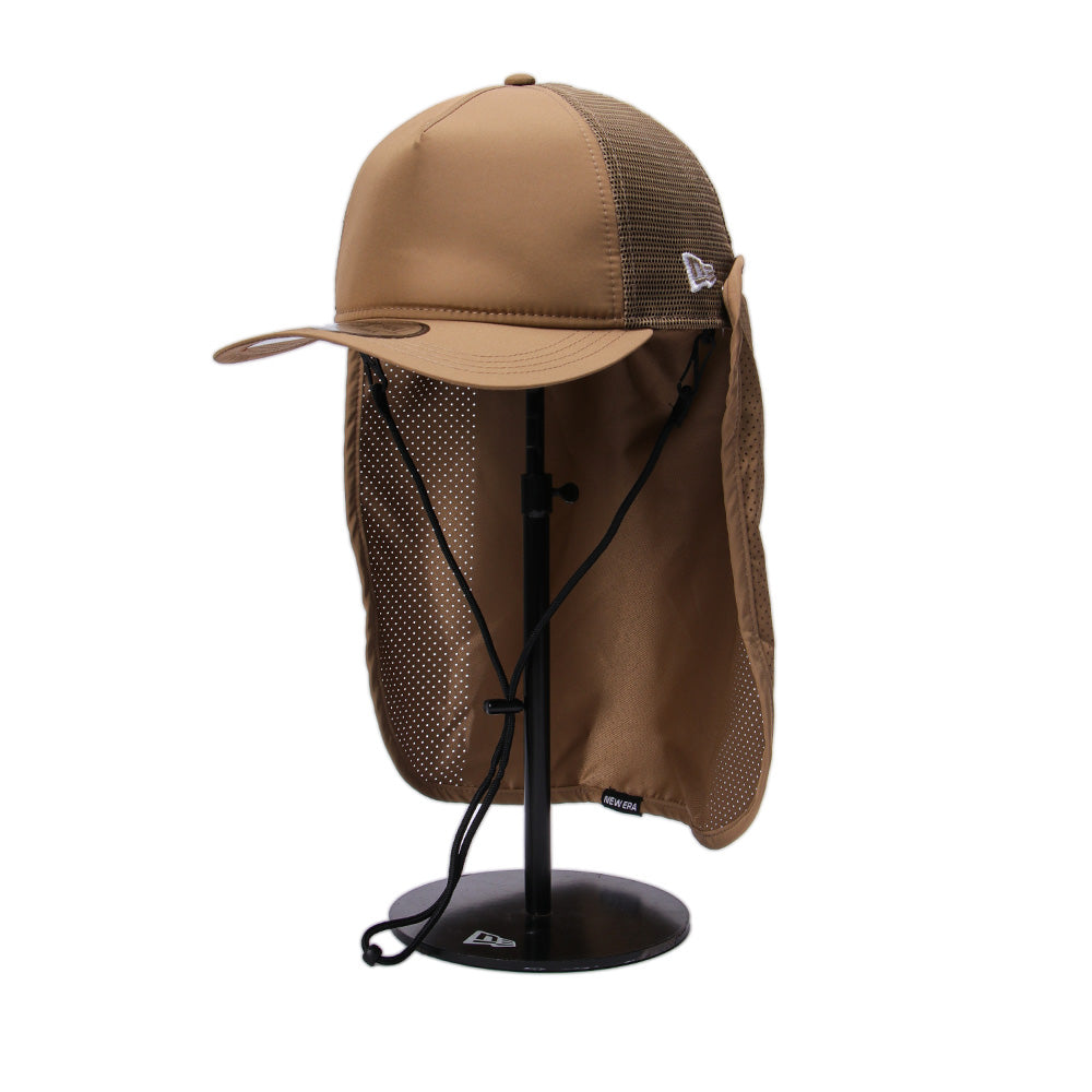 New Era Outdoor Surf Khaki Sunshade 9FORTY A-Frame Trucker Snapback Cap