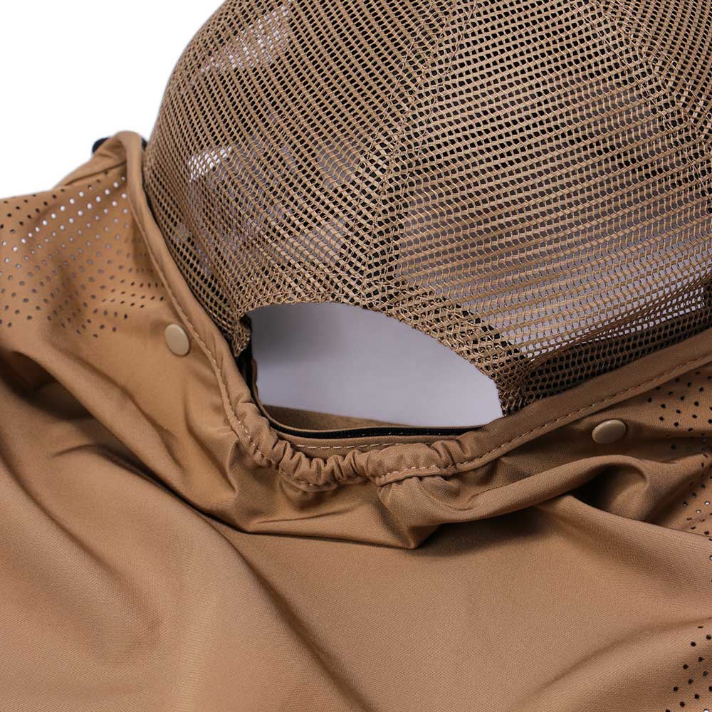 New Era Outdoor Surf Khaki Sunshade 9FORTY A-Frame Trucker Snapback Cap