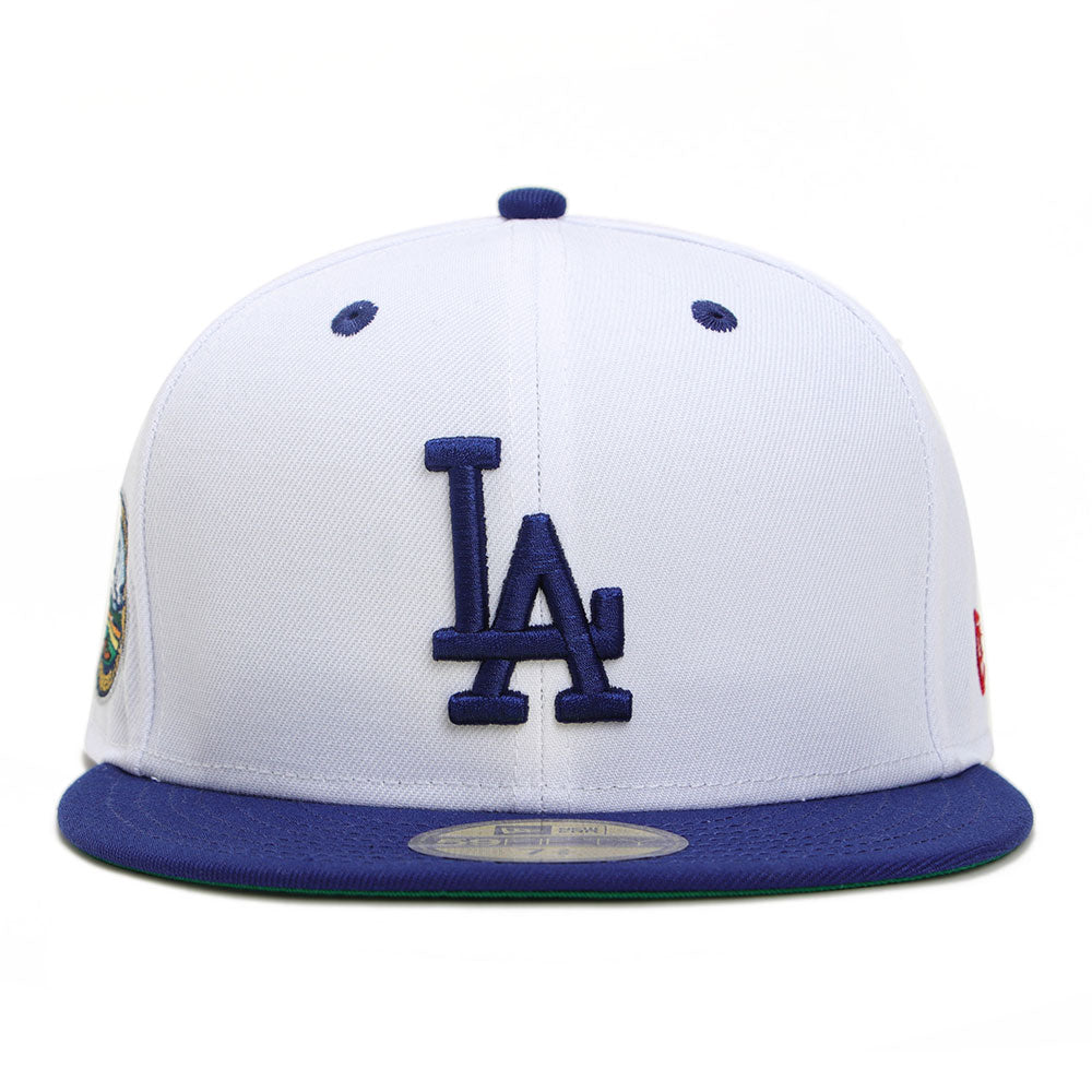 New Era Los Angeles Dodgers 5950 Pack Dodgers White Royal Blue 59FIFTY Fitted Cap