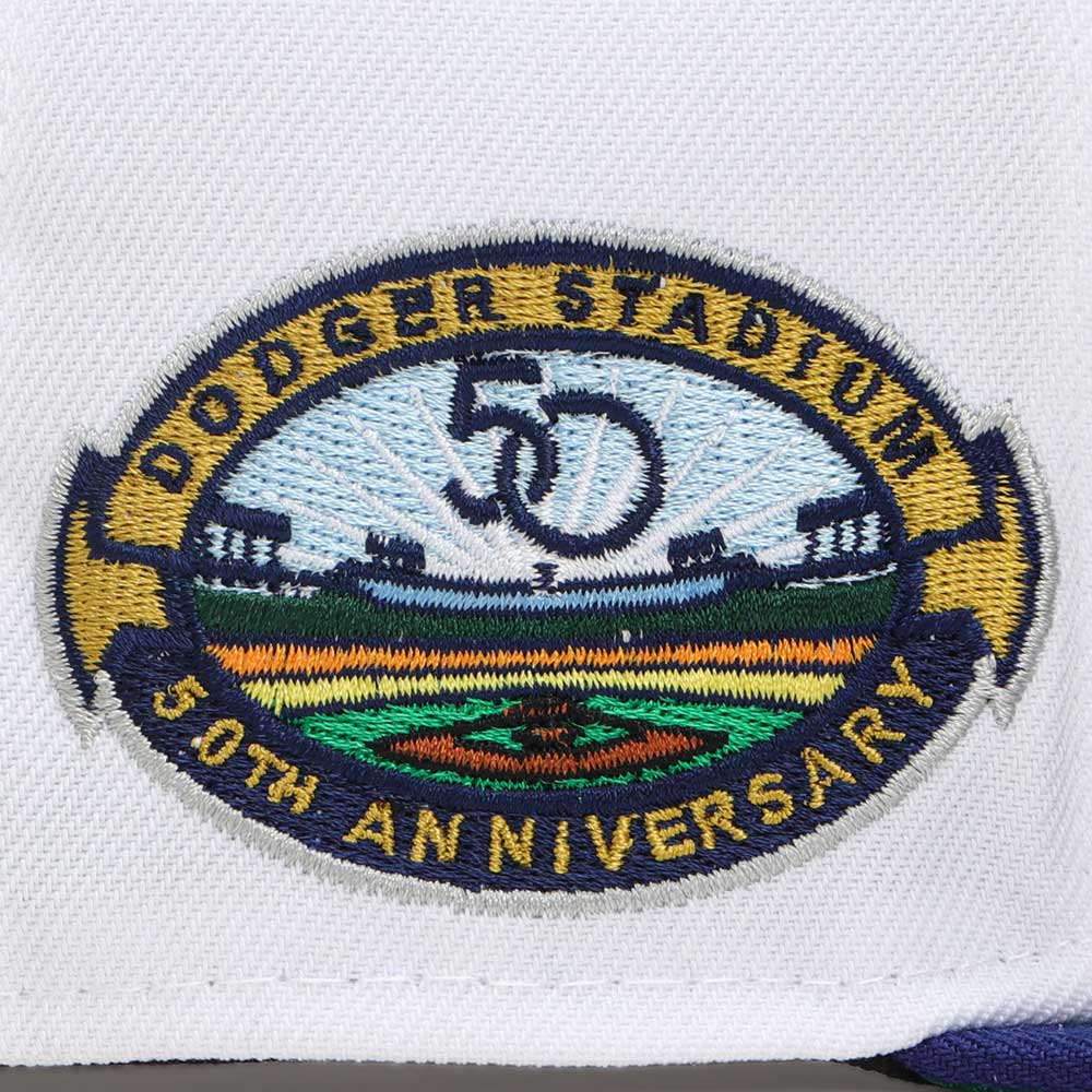 New Era Los Angeles Dodgers 5950 Pack Dodgers White Royal Blue 59FIFTY Fitted Cap