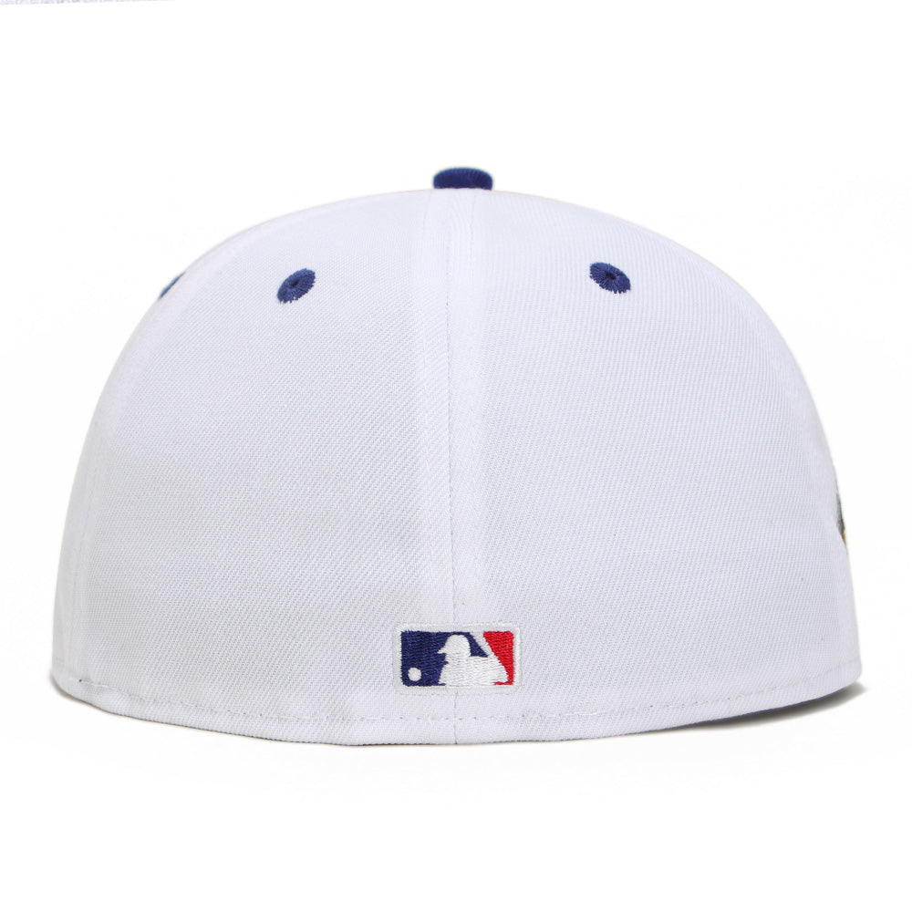 New Era Los Angeles Dodgers 5950 Pack Dodgers White Royal Blue 59FIFTY Fitted Cap