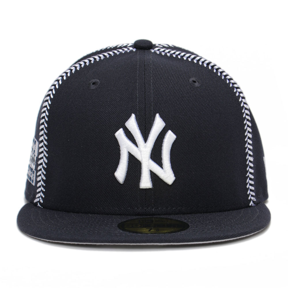 New Era New York Yankees MLB Ball Stitch Navy 59FIFTY Fitted Cap