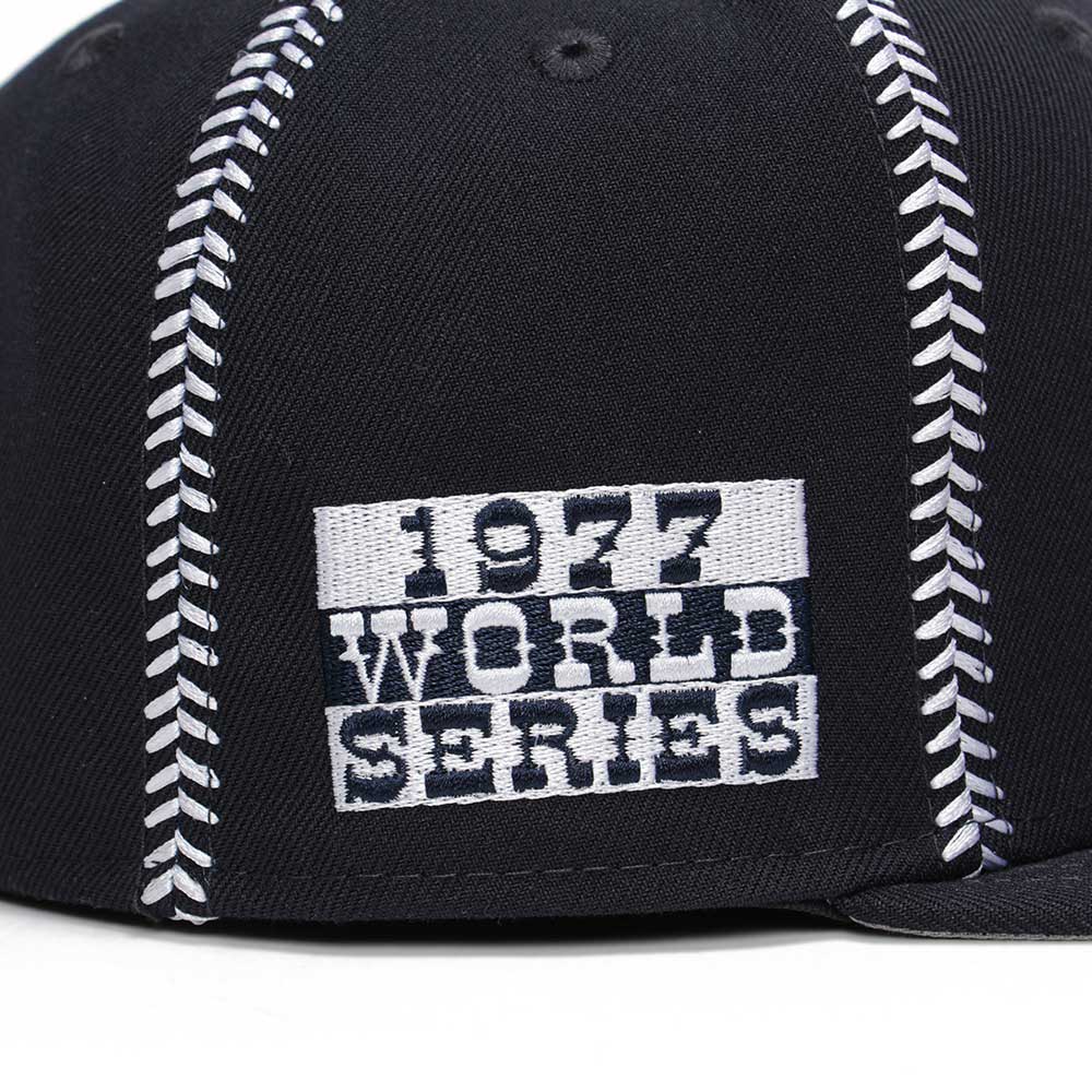 New Era New York Yankees MLB Ball Stitch Navy 59FIFTY Fitted Cap