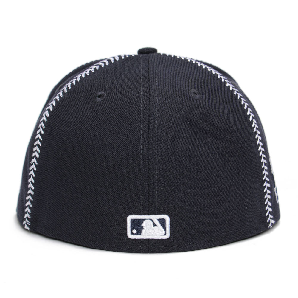New Era New York Yankees MLB Ball Stitch Navy 59FIFTY Fitted Cap
