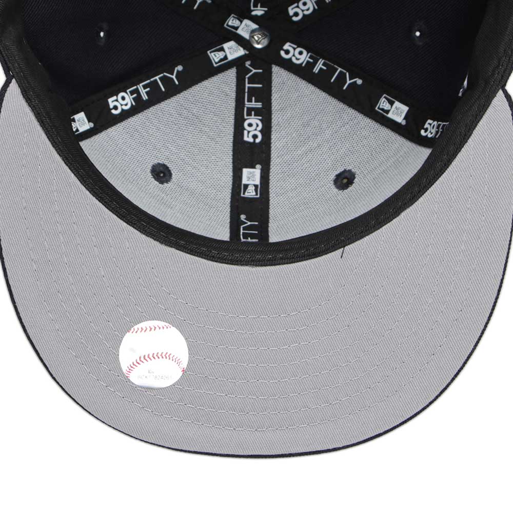 New Era New York Yankees MLB Ball Stitch Navy 59FIFTY Fitted Cap