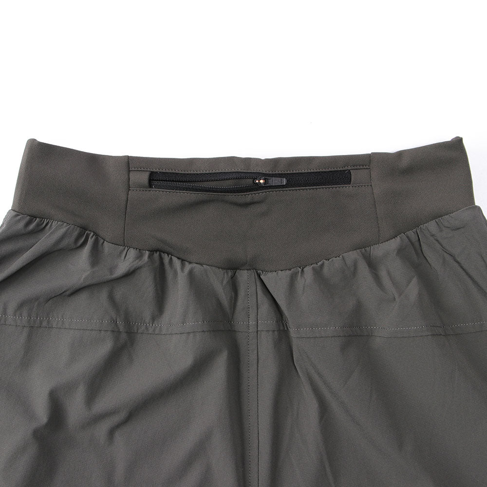 New Era Flag Womens Performance Evergreen Fog Active Nylon Shorts