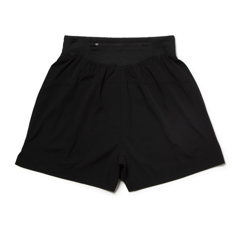 New Era Flag Womens Performance Black Active Shorts