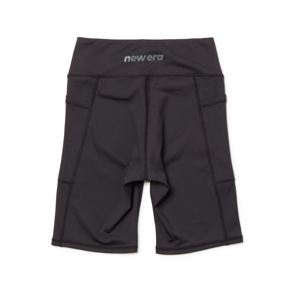 New Era Flag Womens Performance Black Short Leggings