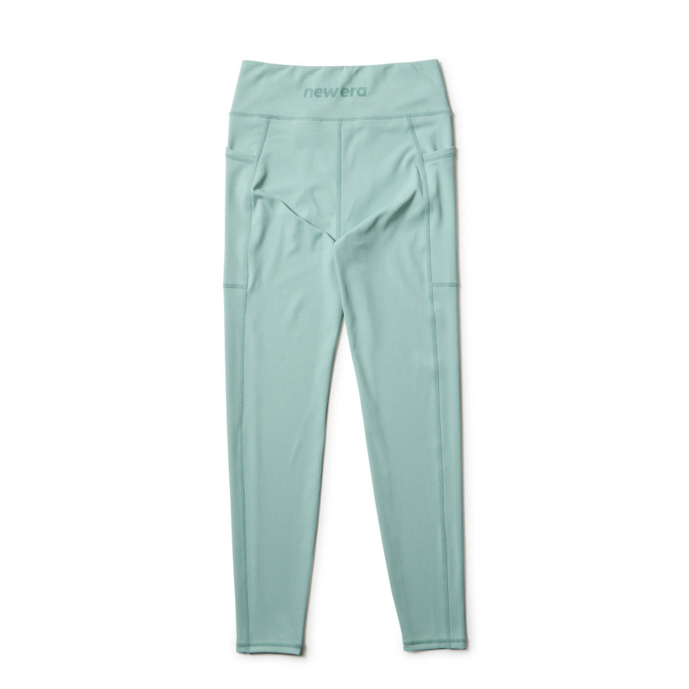 New Era Flag Womens Performance Blue Green Leggings