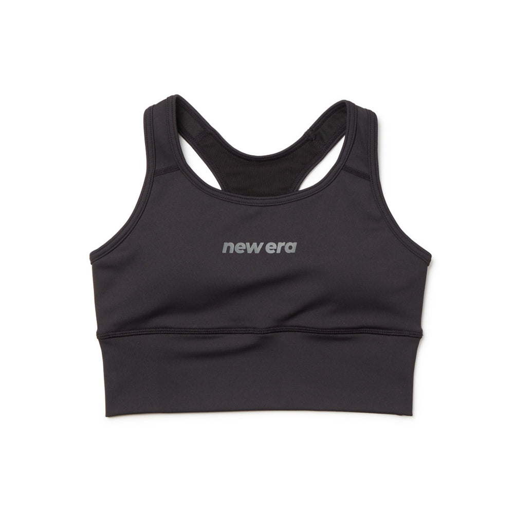 New Era Flag Womens Performance Black Bra Top