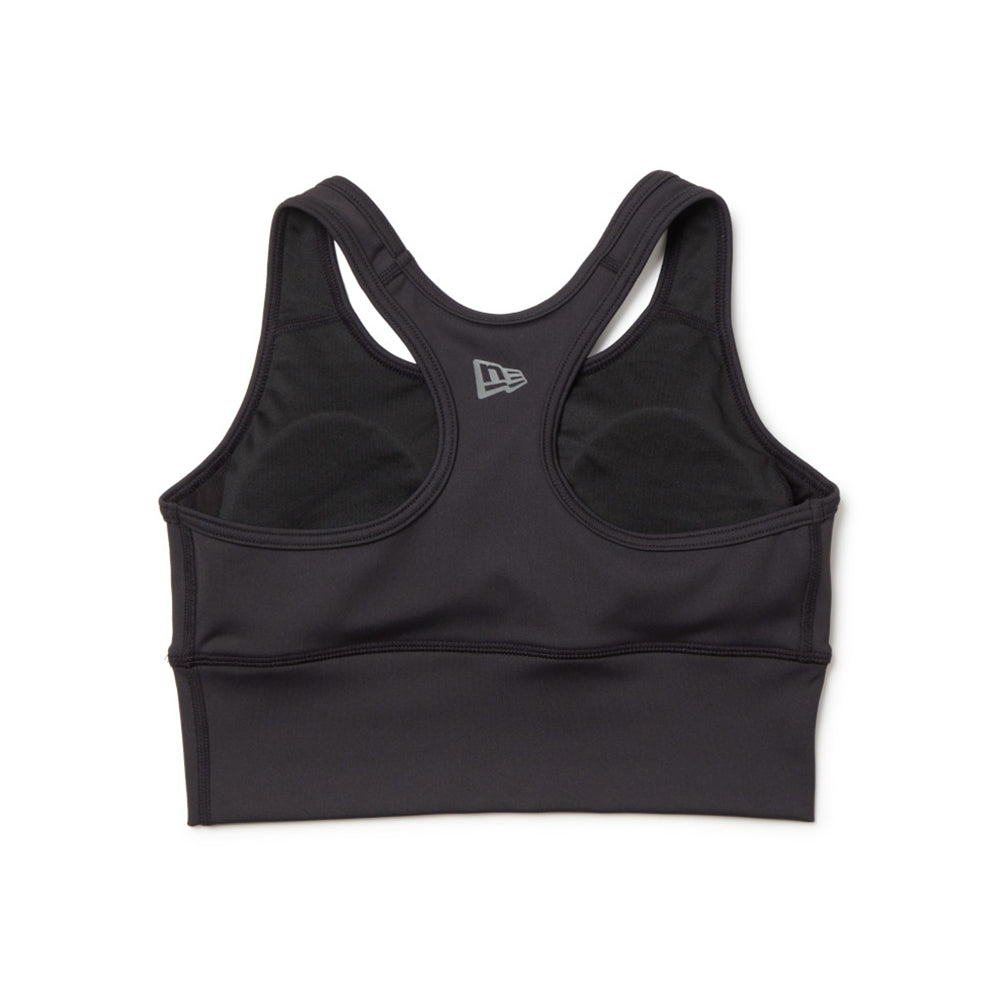 New Era Flag Womens Performance Black Bra Top