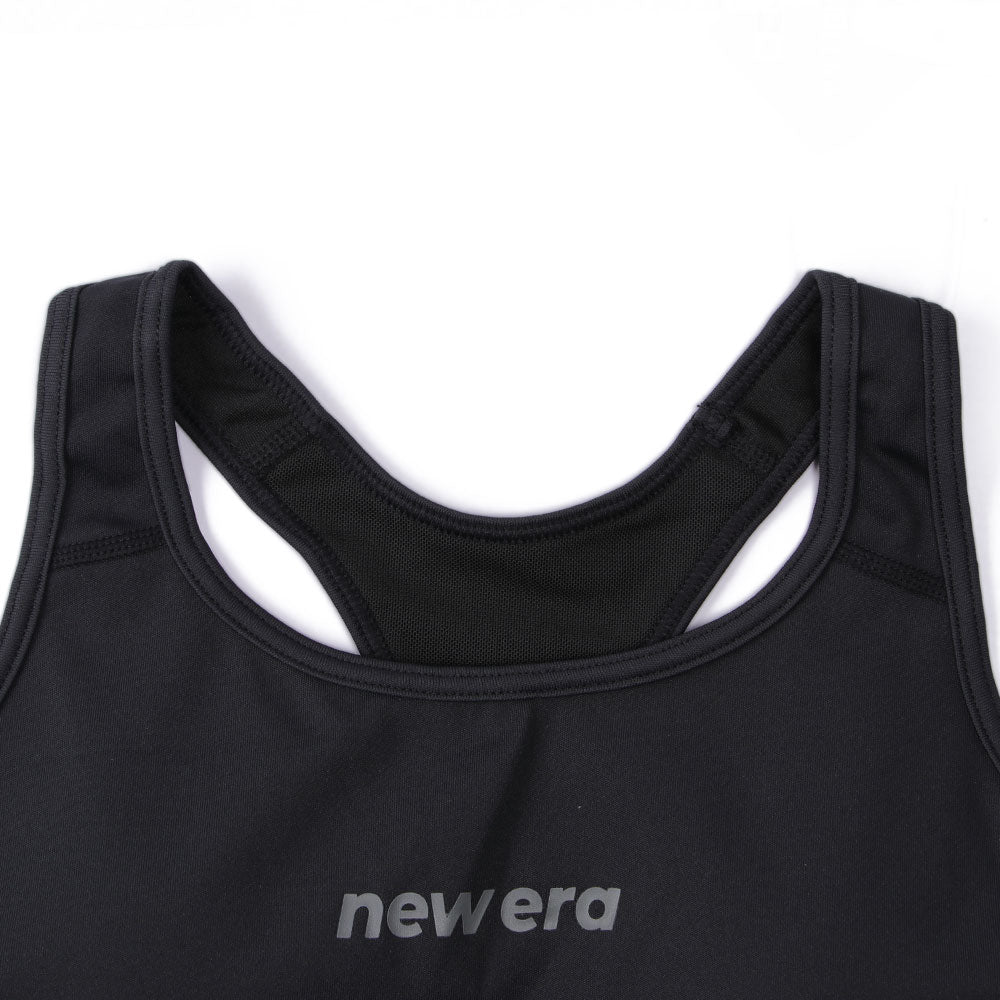 New Era Flag Womens Performance Black Bra Top