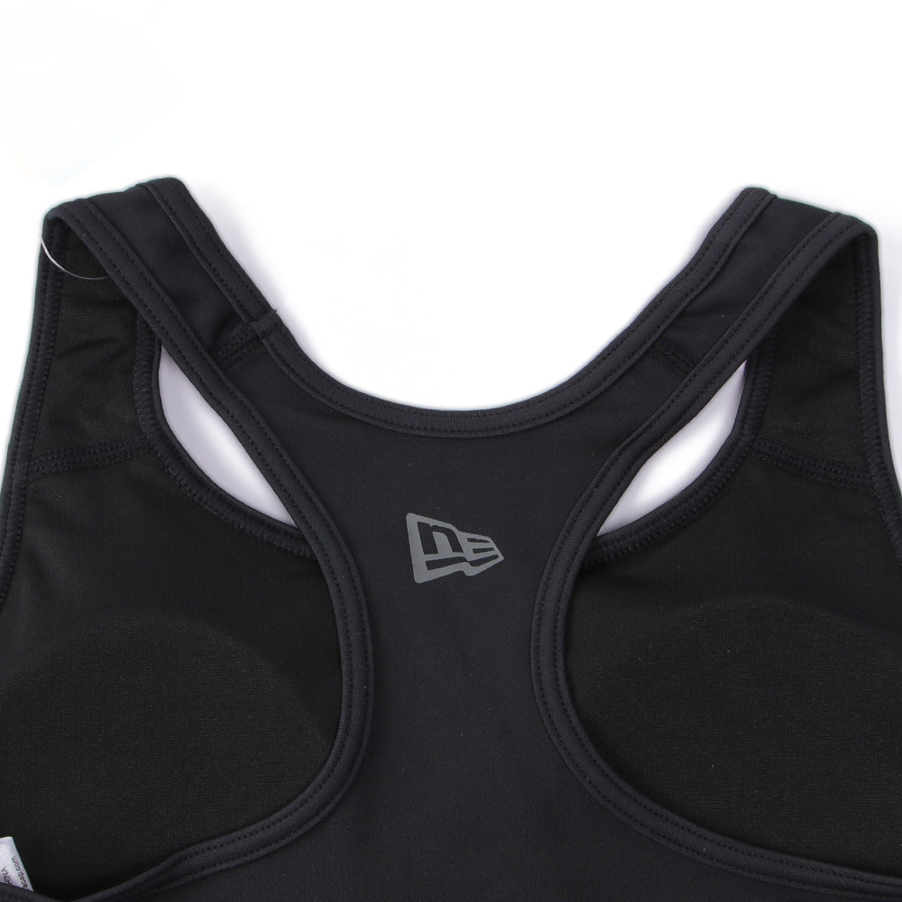 New Era Flag Womens Performance Black Bra Top