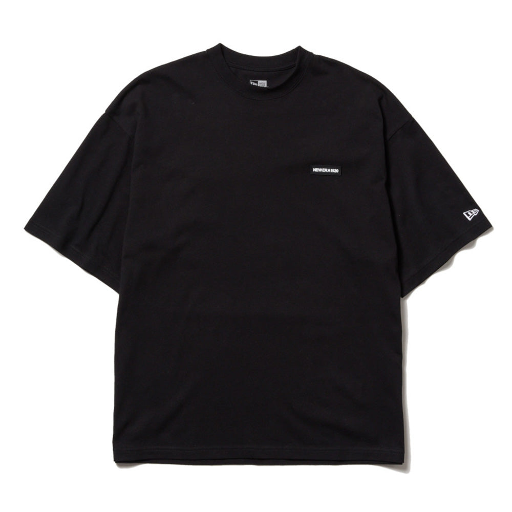 New Era Wordmark 1920 Zoom Up Logo Black Oversized Short Sleeve T-Shirt