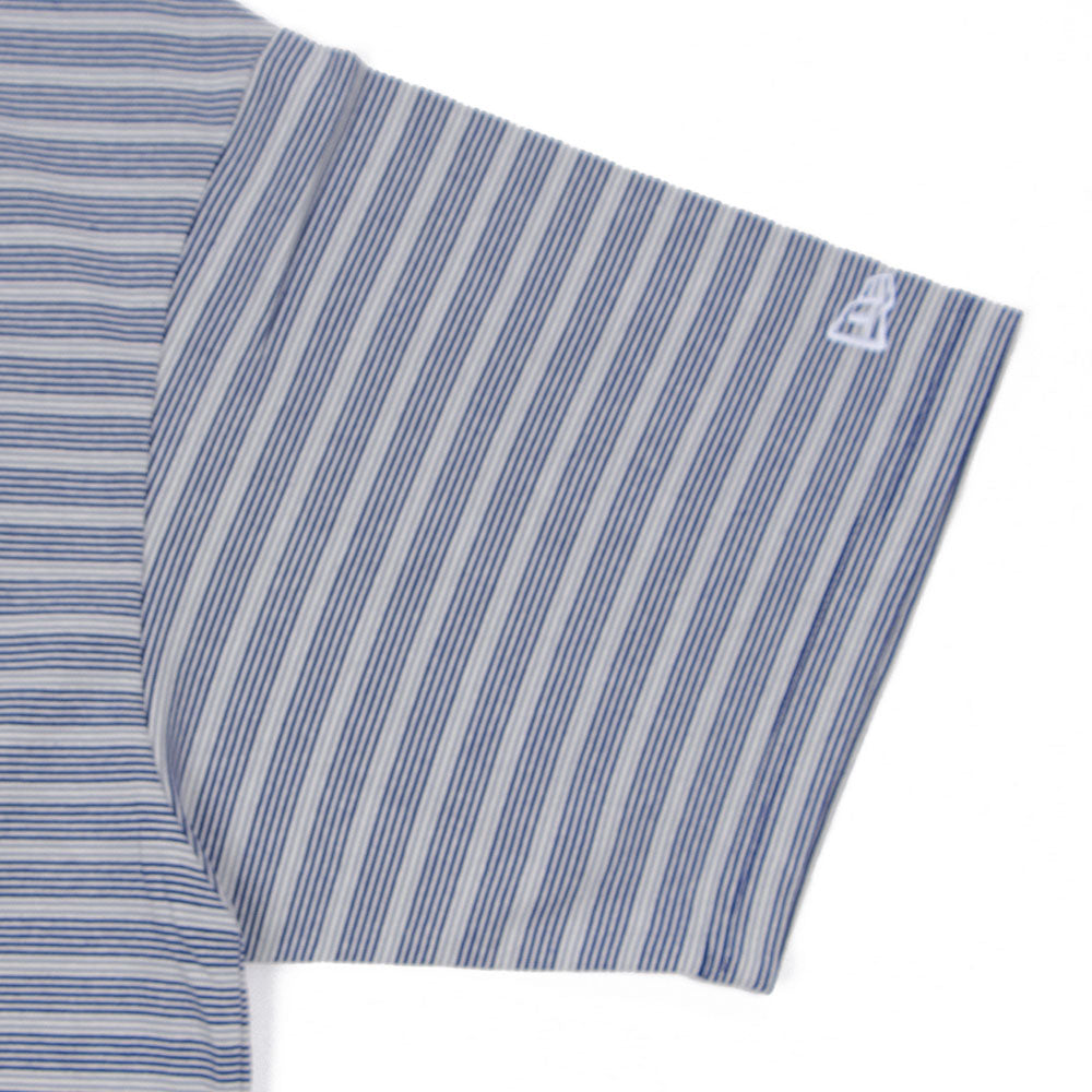 New Era Micro Border Dark Royal Short Sleeve T-Shirt