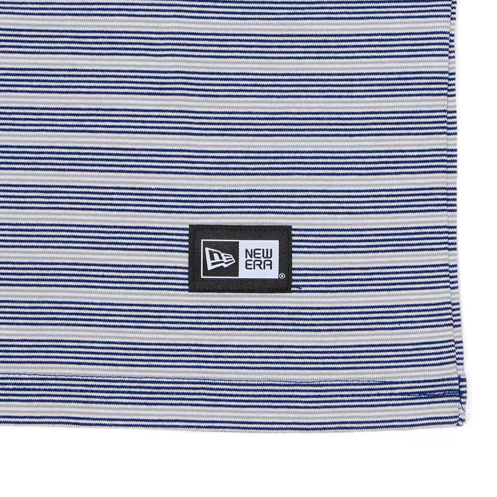 New Era Micro Border Dark Royal Short Sleeve T-Shirt