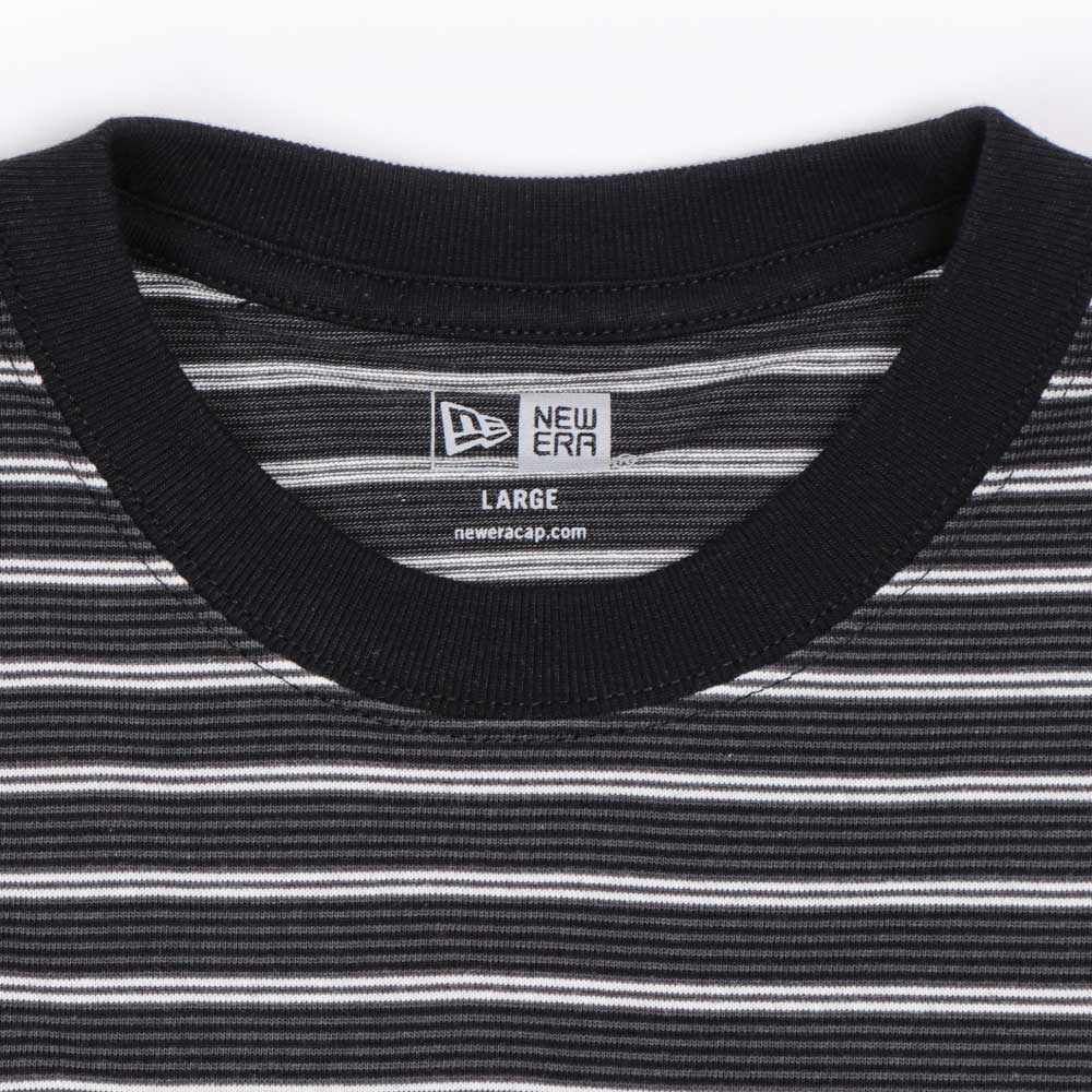 New Era Micro Border Black Short Sleeve T-Shirt