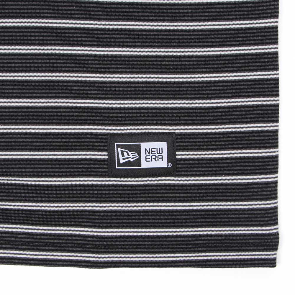 New Era Micro Border Black Short Sleeve T-Shirt