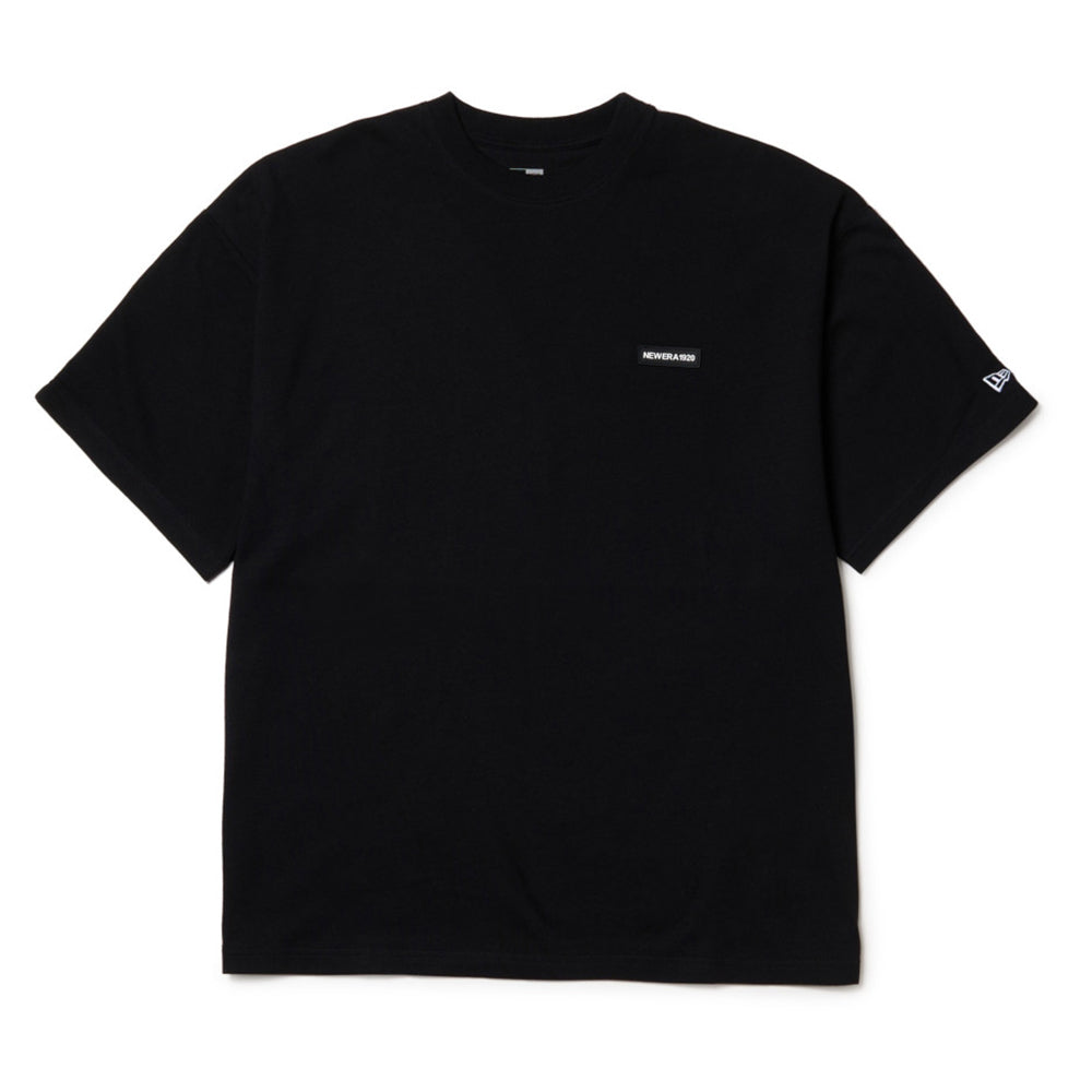 New Era Wordmark 1920 Black Oversized Short Sleeve T-Shirt