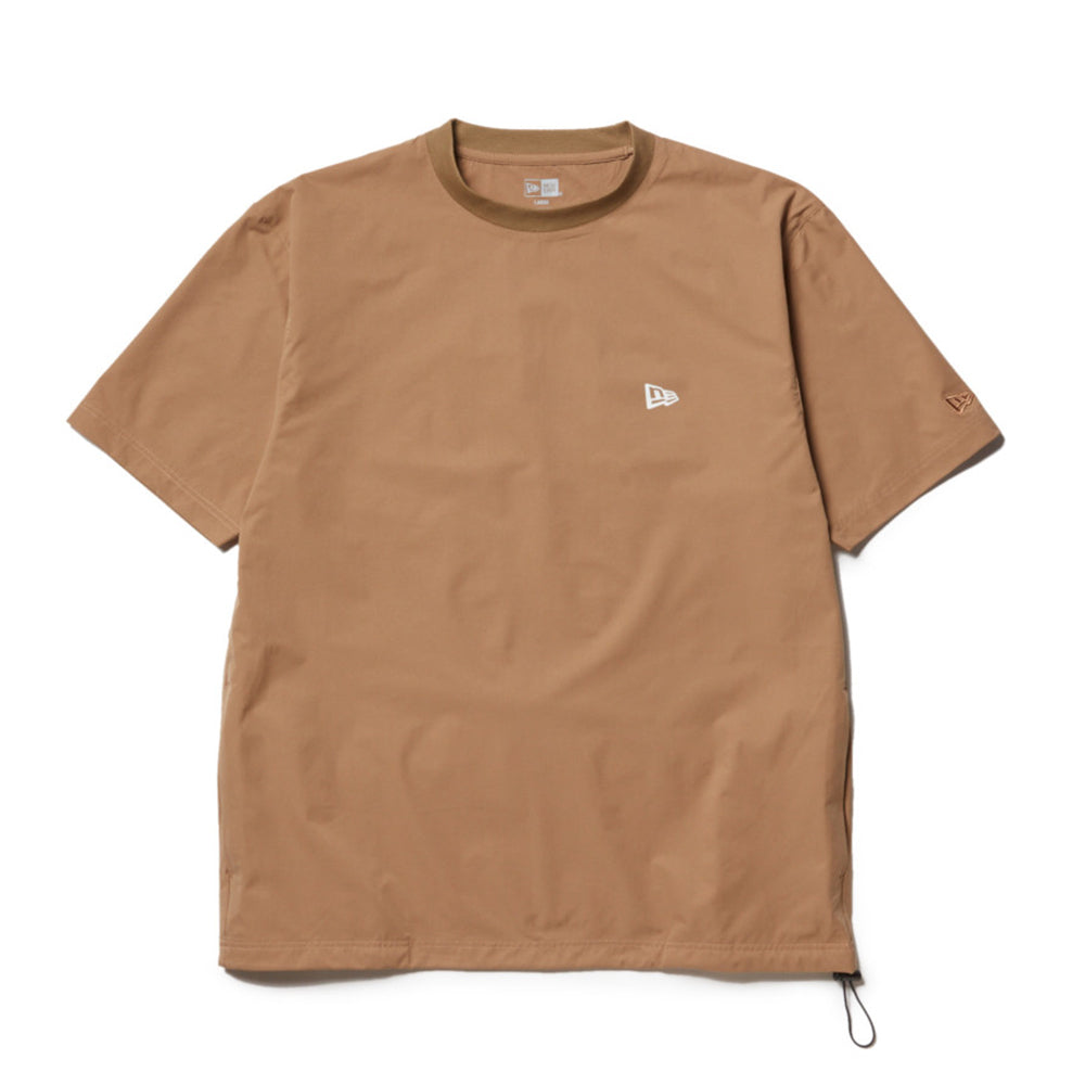New Era Wordmark Outdoor Utility DRYERA Khaki Short Sleeve T-Shirt